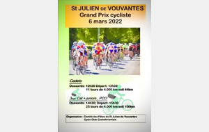 Courses de St Julien de Vouvantes